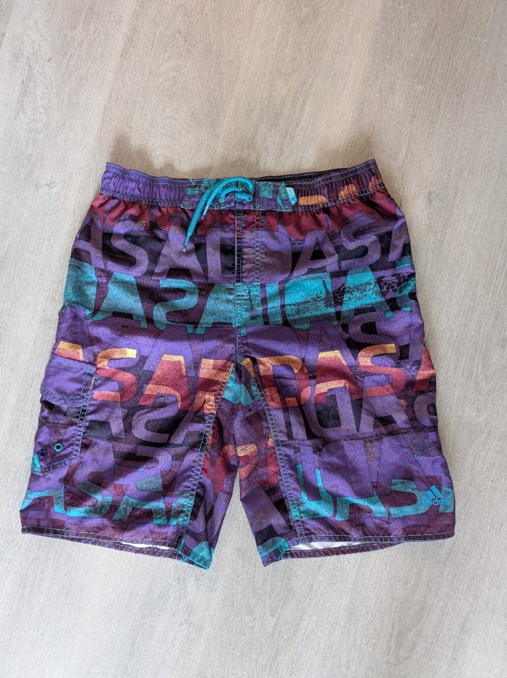 Men’s Adidas Purple bathing suit